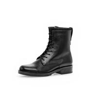 Gabor Damen Schnürstiefeletten, Frauen Stiefeletten,Best Fitting,halbstiefel,Kurzstiefel,uebergangsschuhe,schwarz,38.5 EU / 5.5 UK