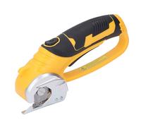 Schnurlose Elektrische Schere, Wiederaufladbarer 4-V-Kartonschneider mit LED-Licht, Stoffschere, Handgehaltener Elektrischer Rollschneider für Stoff, Pappe, Teppich, Leder, Filz