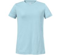 Schöffel Funktionsshirt Buchberg Damen Rundhals 60% Baumwolle, 40% Polyester Blau Gr. 40