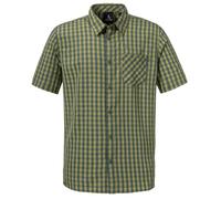 Schöffel Herren CIRC Shirt Style Dalfoss MNS, kreislauffähiges Kurzarm Hemd, nachhaltiges Wandershirt mit Sonnenschutz, schnell trocknend, solid olive, 48