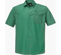Schöffel Wanderhemd CIRC Shirt Style Dalfoss, kurzarm, UV-Schutz, Brusttasche, Herren 48 Grün