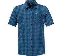 Schöffel CIRC Style Dalfoss Herren Kurzarmhemd navy blazer 56 navy blazer 56