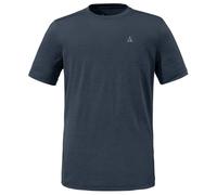 Funktionsshirt SCHÖFFEL "CIRC T Shirt Tauron M", Herren, Gr. 58, blau (8820, blau), Oberstoff: 100% Polyester, Rundhals, Shirts Funktionsshirt (66923460-58) 8820, blau