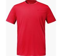 Funktionsshirt SCHÖFFEL "CIRC T Shirt Tauron M", Herren, Gr. 52, 2605, rot, Oberstoff: 100% Polyester, Rundhals, Shirts Funktionsshirt (78763662-52) 2605, rot