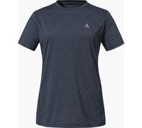 Funktionsshirt SCHÖFFEL "CIRC T Shirt Tauron L", Damen, Gr. 38, blau (8820, blau), Oberstoff: 100% Polyester, Rundhals, Shirts Funktionsshirt (99658465-38) 8820, blau