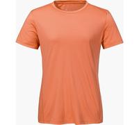 Schöffel Damen-Funktionsshirt CIRC T Shirt Tauron L – Rundhals, 100% Polyester – Gr. 40 apricot glow