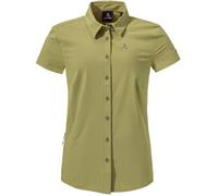 SCHÖFFEL Damen Bluse Blouse Style Dooser WMS (201369424121) 46 solid olive
