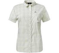 Schöffel Damen Burgspitz SH Bluse (Größe XXL, weiss)