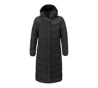 Schöffel Damen Style Vindave Down Mantel (Größe 3XL, schwarz)