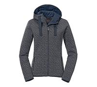 Schöffel Damen Fleece Hoody Aurora L, weicher Fleece Pullover aus elastischem Super Warm Fleece, atmungsaktiver Hoodie mit Stretch