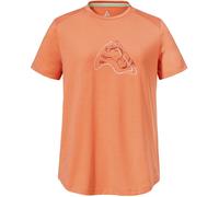 Schöffel Damen Funktionsshirt T-Shirt Haberspitz L Rundhals Apricot Glow Gr. 38