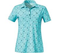 SCHÖFFEL Damen Polo Polo Shirt Achhorn L (201342123822) 38 medium turquoise