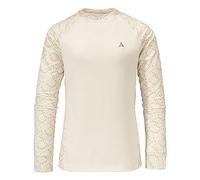 Schöffel Damen Shirt Oberteil Sweatshirt Longsleeve Kasos L, Farbe:Weiß, Artikel:-1140 Whisper White, Größe:40