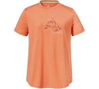 Schöffel Damen T-Shirt Haberspitz L – Rundhals – apricot glow – Gr. 42