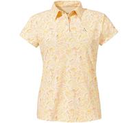 Schöffel Damen Sternplatte Polo T-Shirt, Sunshine, 4XL