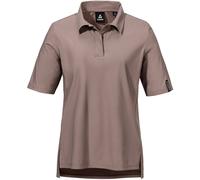 Schöffel Damen Style Calmay Polo T-Shirt (Größe XL, braun)