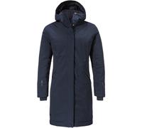 Parka SCHÖFFEL "Urban Ins Coat Style Gregale WMS", Damen, Gr. 38, blau (8820, blau), Oberstoff: Aussenseite: 100% Polyester; (Membran: Thermoplastisches Polyurethan); Futter: 100% Polyester; Wattierun