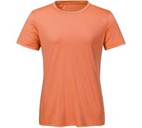 Schöffel Damen Funktionsshirt CIRC T Shirt Tauron L – Rundhals, 100% Polyester – Gr. 36, apricot glow