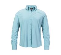 Schöffel Damenbluse Blouse Style Dunajec WMN V‑Ausschnitt blau Größe 40