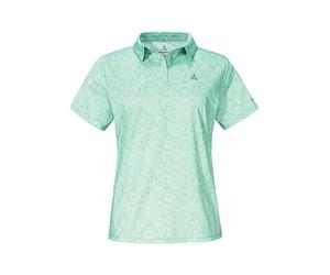 Schöffel Funktionspoloshirt "Todra" in Mint - Größe 42 | Damen Outdoor Tops Shirts