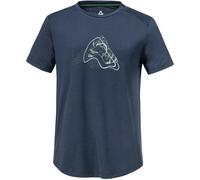 Schöffel Haberspitz Damen T-Shirts blau Größe S Camping Schnell trocknend Lyocell (Tencel™)