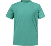 Schöffel T-Shirt Buchberg Herren Rundhals 60% Baumwolle/40% Polyester Grün Größe 50
