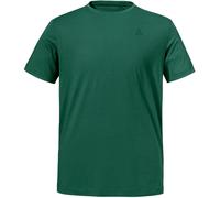 Schöffel Funktionsshirt T-Shirt Buchberg Herren Rundhals 60% Baumwolle/40% Polyester Gr. 52 Grün
