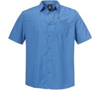 Schöffel Wanderhemd CIRC Shirt Style Dalfoss (UV Schutz, Brusttasche) kurzarm blau Herren, Größe 48