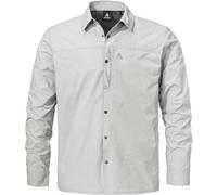Schöffel Herrenhemd Shirt Style Maghera MEN – V-Ausschnitt – Grau Gr. 50