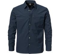 Funktionshemd SCHÖFFEL, Herren, Gr. 56, N-Gr, navy blazer, Obermaterial: 100% Polyester, Hemden, sportliche Passform, aus Polyester, sportlicher Stil (37779219-56) navy blazer