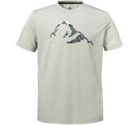 Funktionsshirt SCHÖFFEL "CIRC T Shirt Sulten M", Herren, Gr. 54, 0918, grau, Oberstoff: 100% Polyester, Rundhals, Shirts Funktionsshirt (27711430-54) 0918, grau