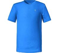 Schöffel Herren T Shirt Osby M, Funktionsshirt aus nachhaltigem Material, schnelltrocknendes Wandershirt mit kühlendem Effekt, Schöffel blau, 46
