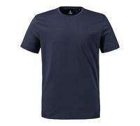 Schöffel Herren T Shirt Style Collada MNS, schnell trocknendes T-Shirt mit Rundhalsausschnitt, Funktionsshirt aus recyceltem Material, blau, 54
