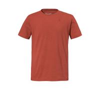 Schöffel Herren T-Shirt Hohberg M, Rundhals, 60% Baumwolle/40% Polyester, Gr. 50, Dark Crabapple