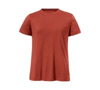 Schöffel Funktionsshirt T-Shirt Hohberg L – 60% Baumwolle/40% Polyester, Rundhals – Damen Rot Gr. 42
