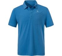 Schoeffel Polo Shirt Ramseck M cornflower blue weiß, 56