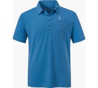 Schoeffel Polo Shirt Ramseck M cornflower blue weiß, 56