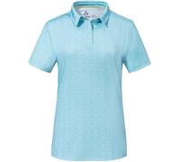 Schöffel Damen Polo-Shirt Style Fraydo WMN V-Ausschnitt 44 tidal wave