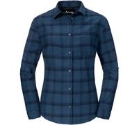 Schöffel PRO Holzfäller Damen-Flanellhemd - Größe: M | Blau