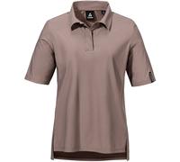 Schöffel Damen Style Calmay Polo T-Shirt (Größe XL, braun)
