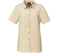 Schöffel Style Dalfoss Circ Damen Blusen beige Größe 3XL Camping Elastisch