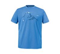 Schöffel Herren Funktionsshirt CIRC T-Shirt Sulten M – Rundhals, 100% Polyester – Blau Größe 52