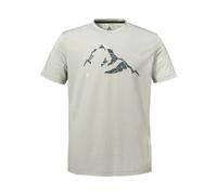 Funktionsshirt SCHÖFFEL "CIRC T Shirt Sulten M", Herren, Gr. 56, 0918, grau, Oberstoff: 100% Polyester, Rundhals, Shirts Funktionsshirt (27711430-56) 0918, grau