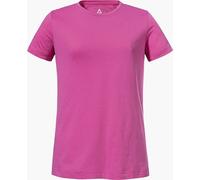 Funktionsshirt SCHÖFFEL "T Shirt Buchberg L", Damen, Gr. 38, 3305, pink, Oberstoff: 60% Baumwolle, 40% Polyester, Rundhals, Shirts Funktionsshirt (47442232-38) 3305, pink