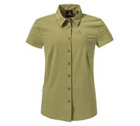 Schöffel Trekkinghemd "Dooser" in Oliv - Größe 40 | Damen Outdoor Tops Shirts