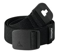 Schöffel Unisex Belt Lenzerheide1, elastischer Gürtel ohne Löcher mit 2-Wege-Stretch, ideal für Wandern und Freizeit, stufenlos verstellbar, black, 90