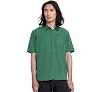 Schöffel Outdoorhemd CIRC Shirt Style Dalfoss – Herren V‑Ausschnitt, 100% Polyester, Grün Gr. 52