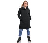 Schöffel Winter-Daunenmantel Down Parka Canterbury (4-Wege-Stretch, sehr warm, wasserdicht) schwarz Damen, Größe 42