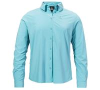 Schöffel Bluse Blouse Style Dunajec WMN Damen V-Ausschnitt 85%Polyester/15%Elasthan Gr.36 Blau
