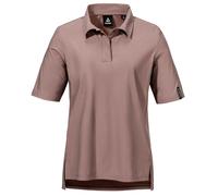 Schöffel - Women's Jersey Polo Style Calmay - Polo-Shirt, Gr. S 36, braun (TwilightMauve)